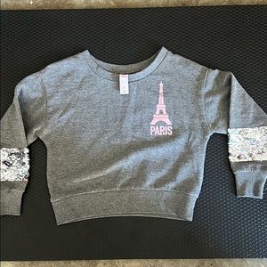 Justice Girls crop sweater